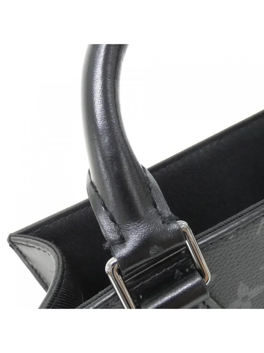 Louis Vuitton Monogram Eclipse Sac Plat Mini Bag